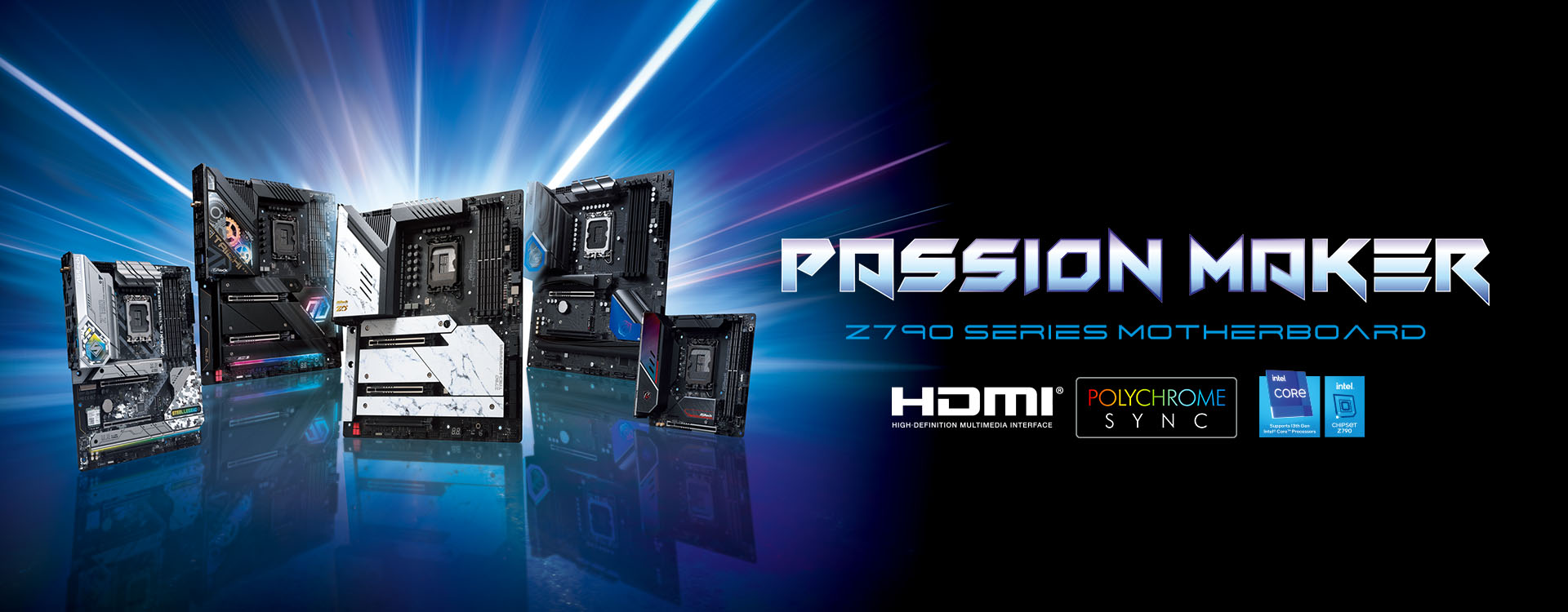 ASRock Z790 Motherboard Series Launches Ready for 13<sup>th</sup> Generation Intel<sup>®</sup> Core Processors