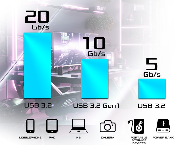 전면 패널 USB 3.2 Gen2x2 Type-C 헤더