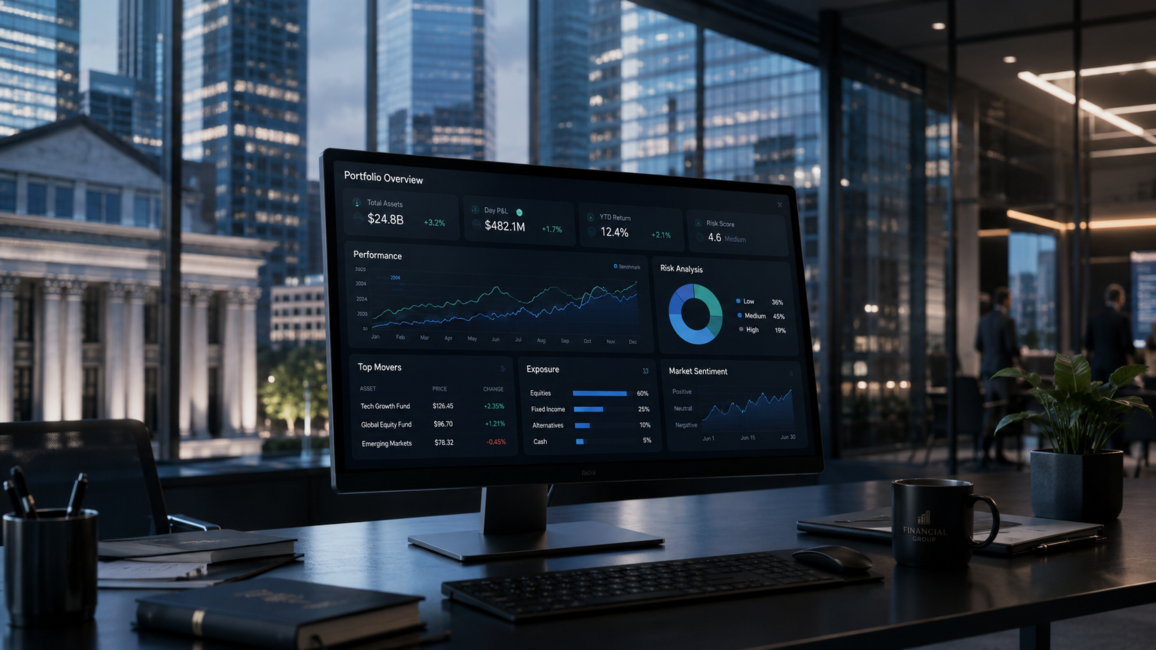 Finance Forge — portfolio intelligence dashboard