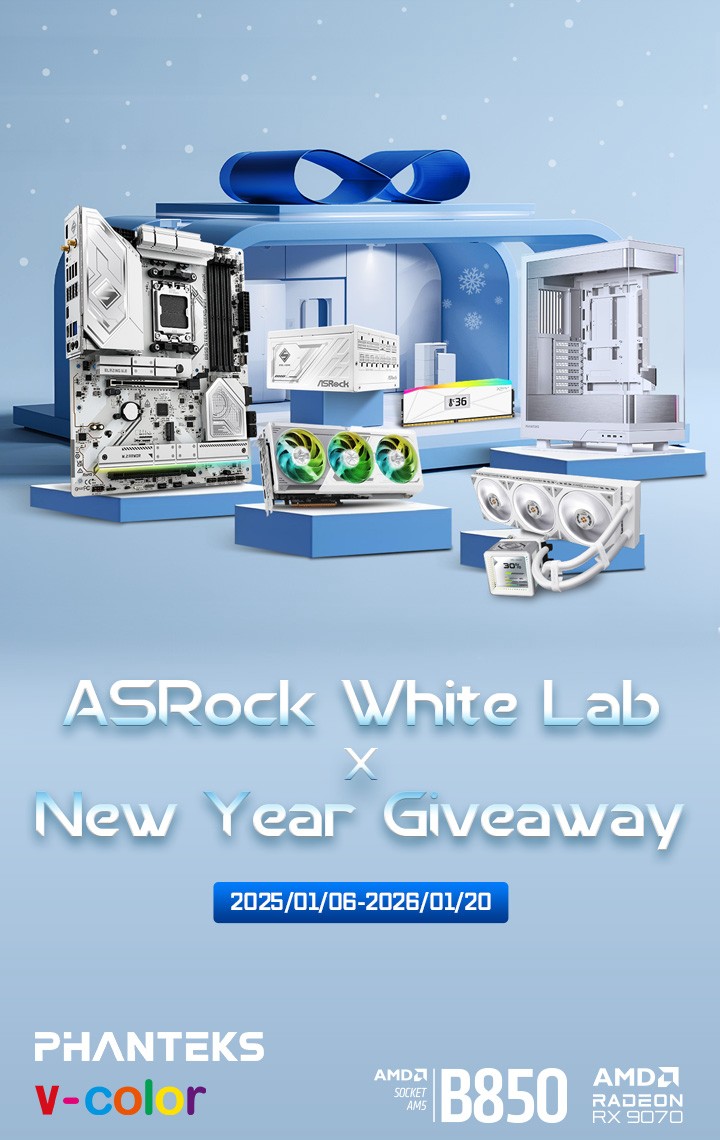 2026 ASRock White LAB