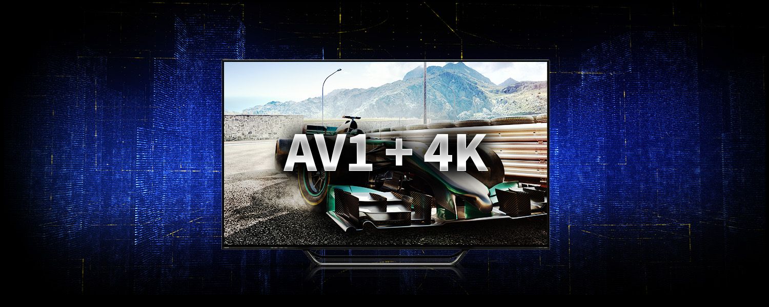 AV1 Decoding + 4K